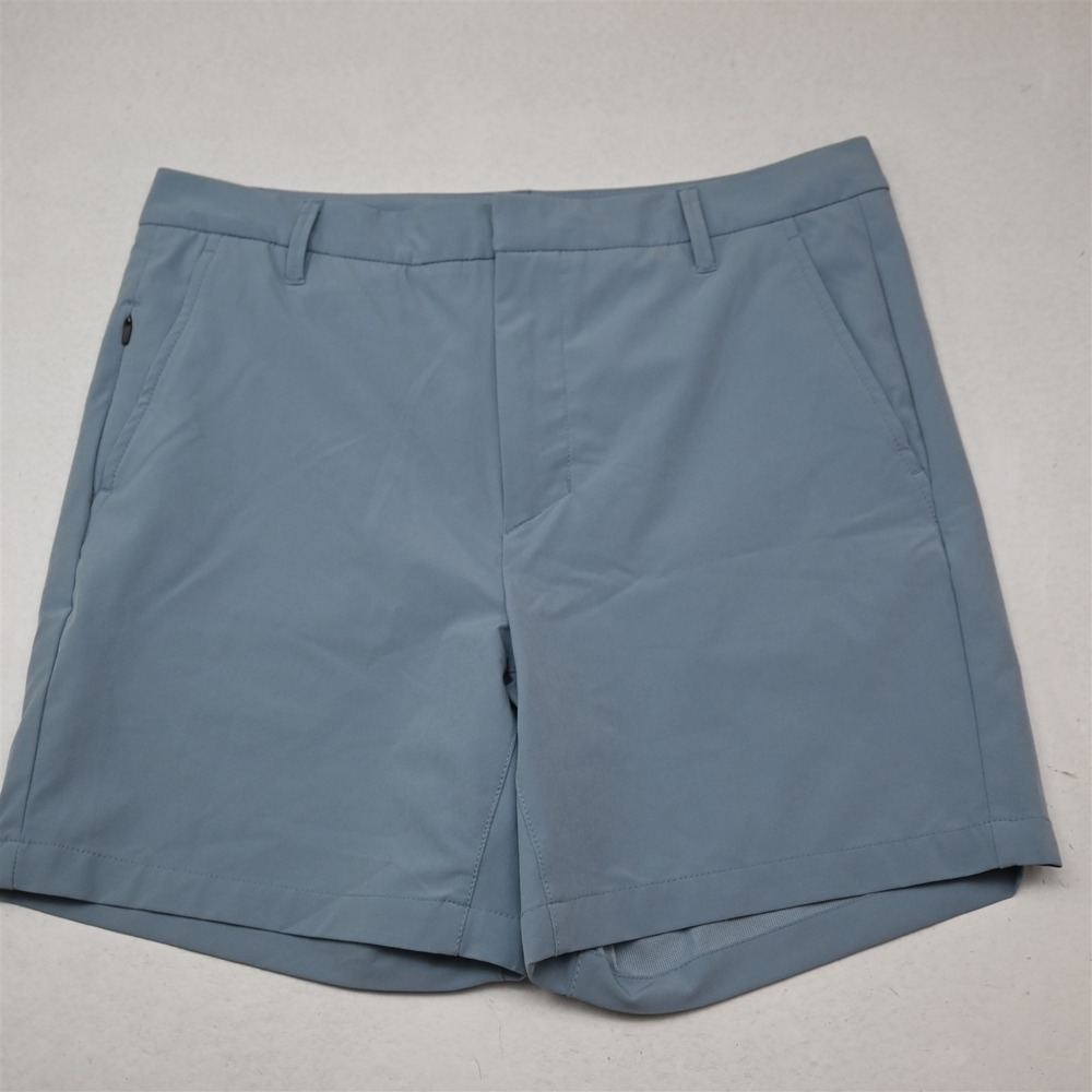 All In Motion 34x6.5" Light Blue Stretch Performance Golf Chino Mens Shorts